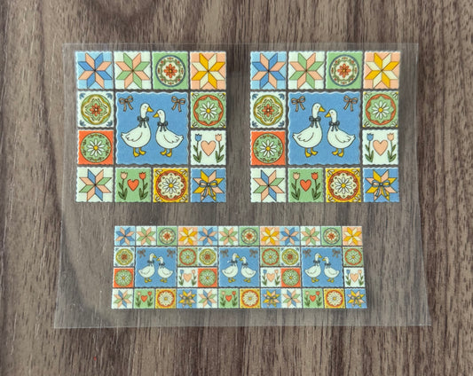 Vintage Quilt Mini Wrap