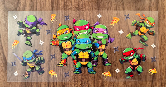 Fighting Turtles Cup Wrap