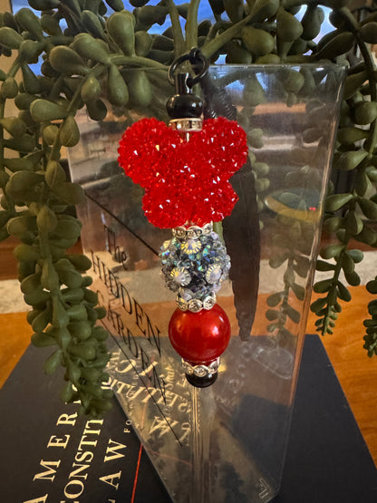 Red Butterfly Bookmark