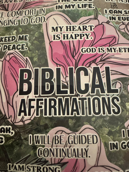 Biblical Affirmations Cup Wrap