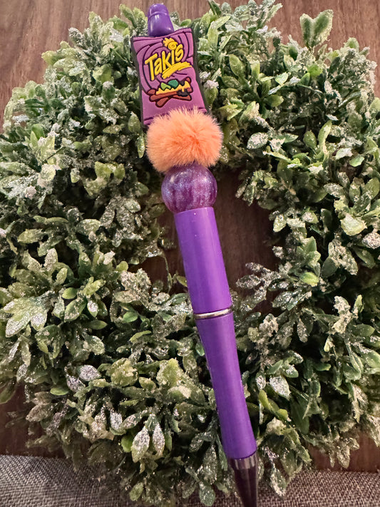 Purple Hot Chips Pen