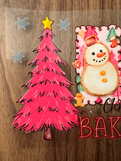 Christmas Cookie Baking Crew Cup Wrap