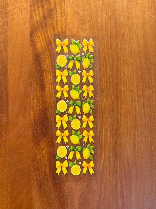 Lemons & Bows Pen Wrap