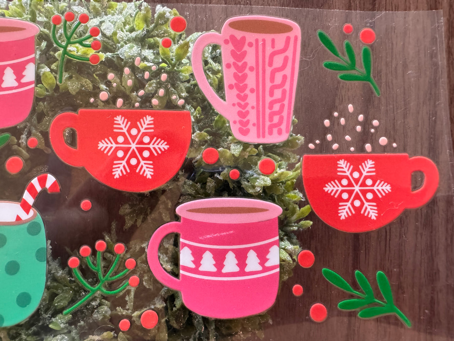 Winter Mugs Cup Wrap