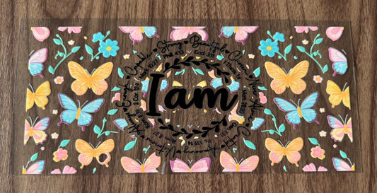 Religious I Am Cup Wrap