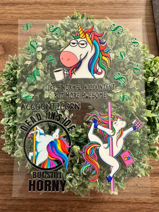 Dancer Unicorns Notebook Wrap (Small)