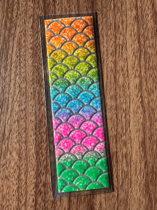 Sparkly Rainbow Mermaid Pen Wrap