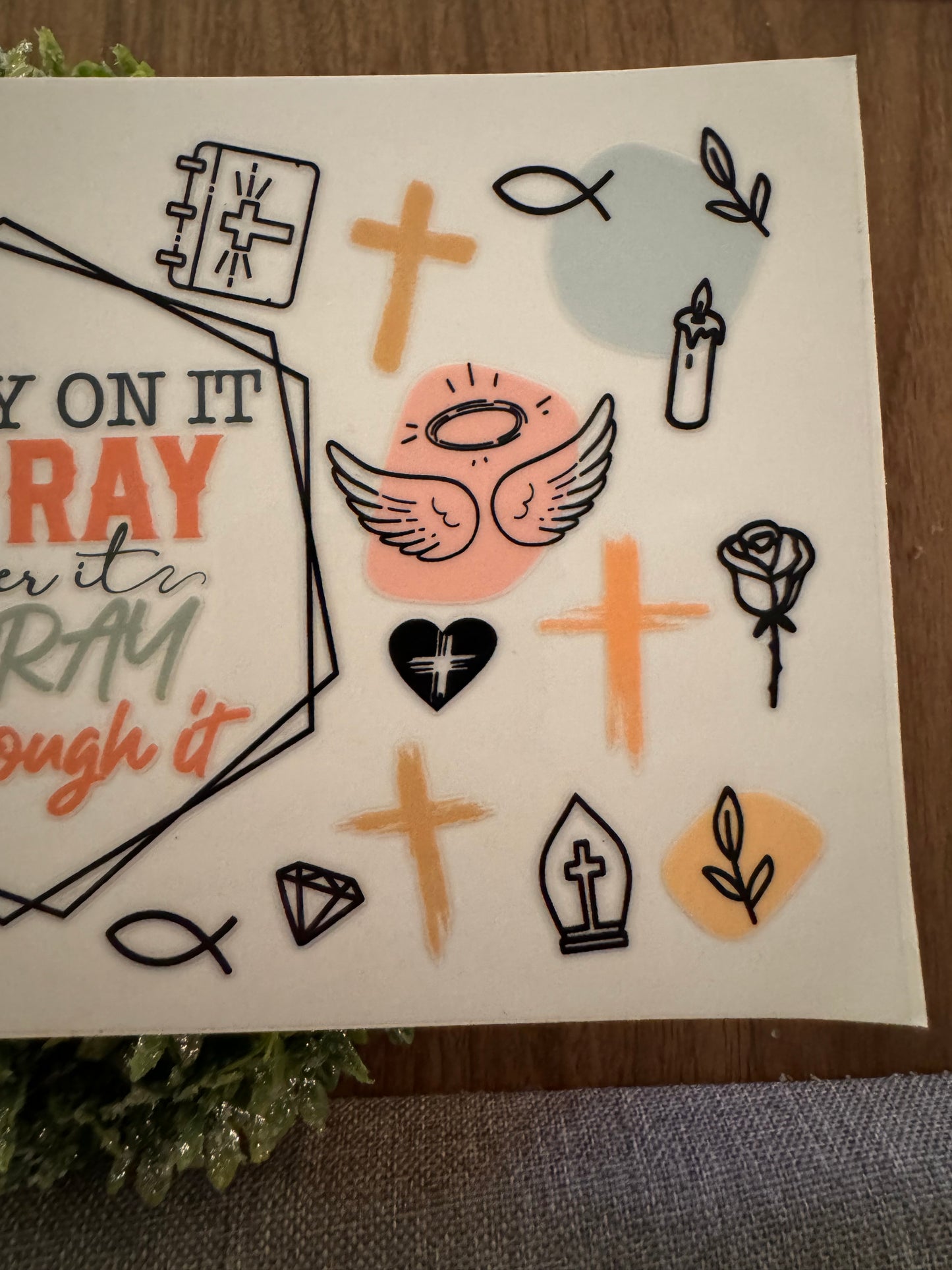 Pray On It Cup Wrap