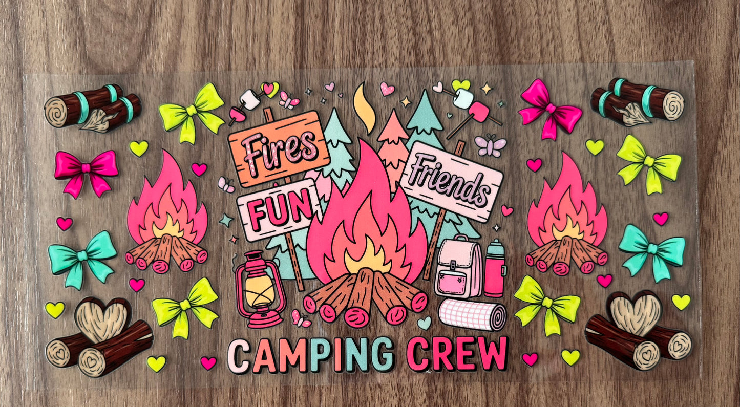 Camping Crew Cup Wrap