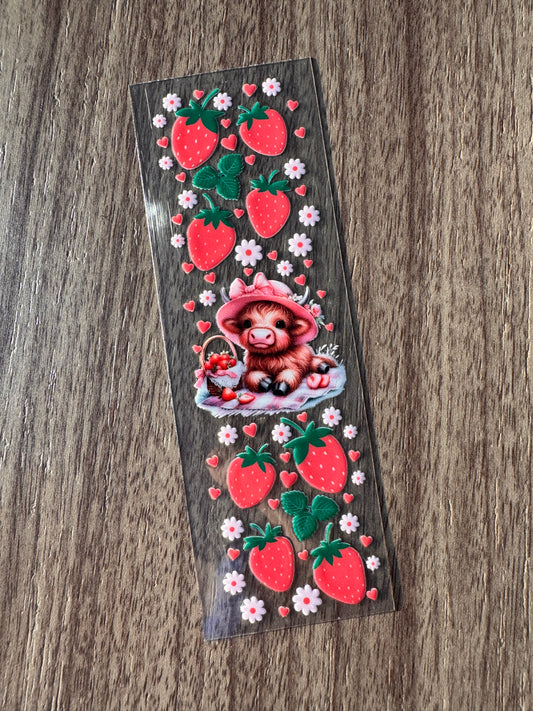 Strawberry Cow Pen Wrap