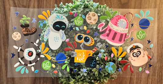 Space Robots Cup Wrap