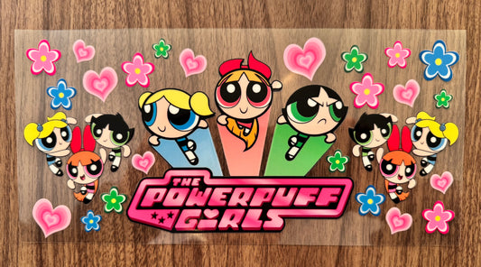 Flying Girl Puffs Cup Wrap