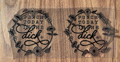 Punch Today in the D Decal Sheet