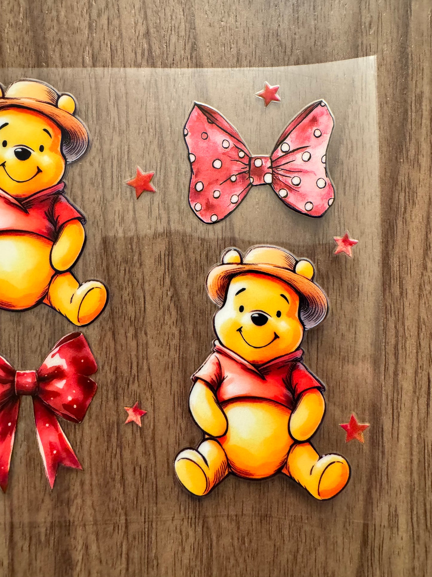 Honey Bear Bows Cup Wrap