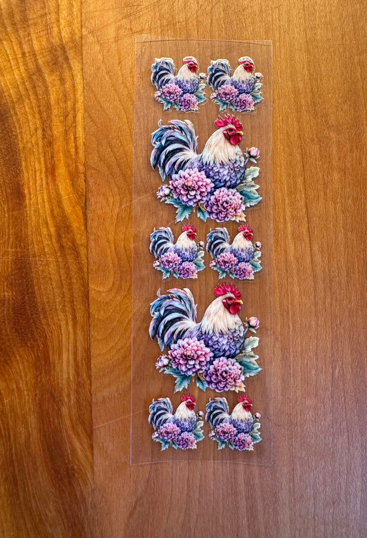 White Rooster Pen Wrap