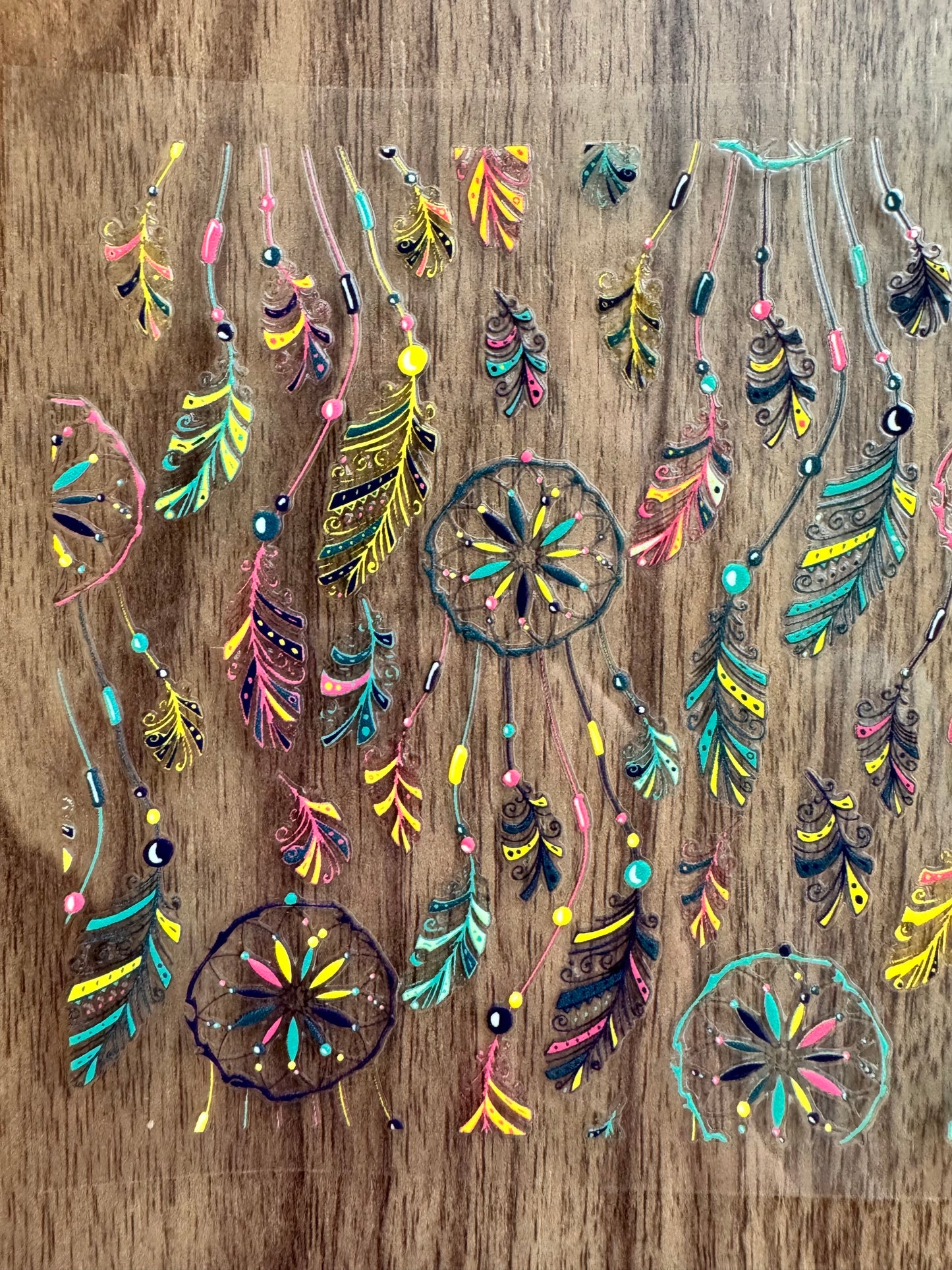 Colorful Dreamcatcher Cup Wrap
