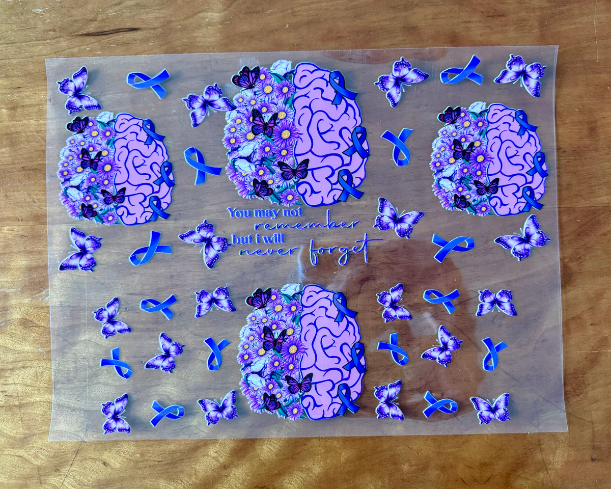Purple Awareness Cup Wrap