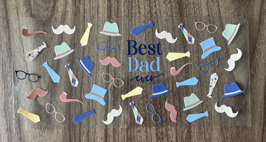 Best Dad Ever Cup Wrap