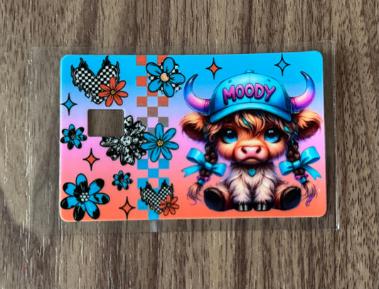 Moody Cow Card Wrap