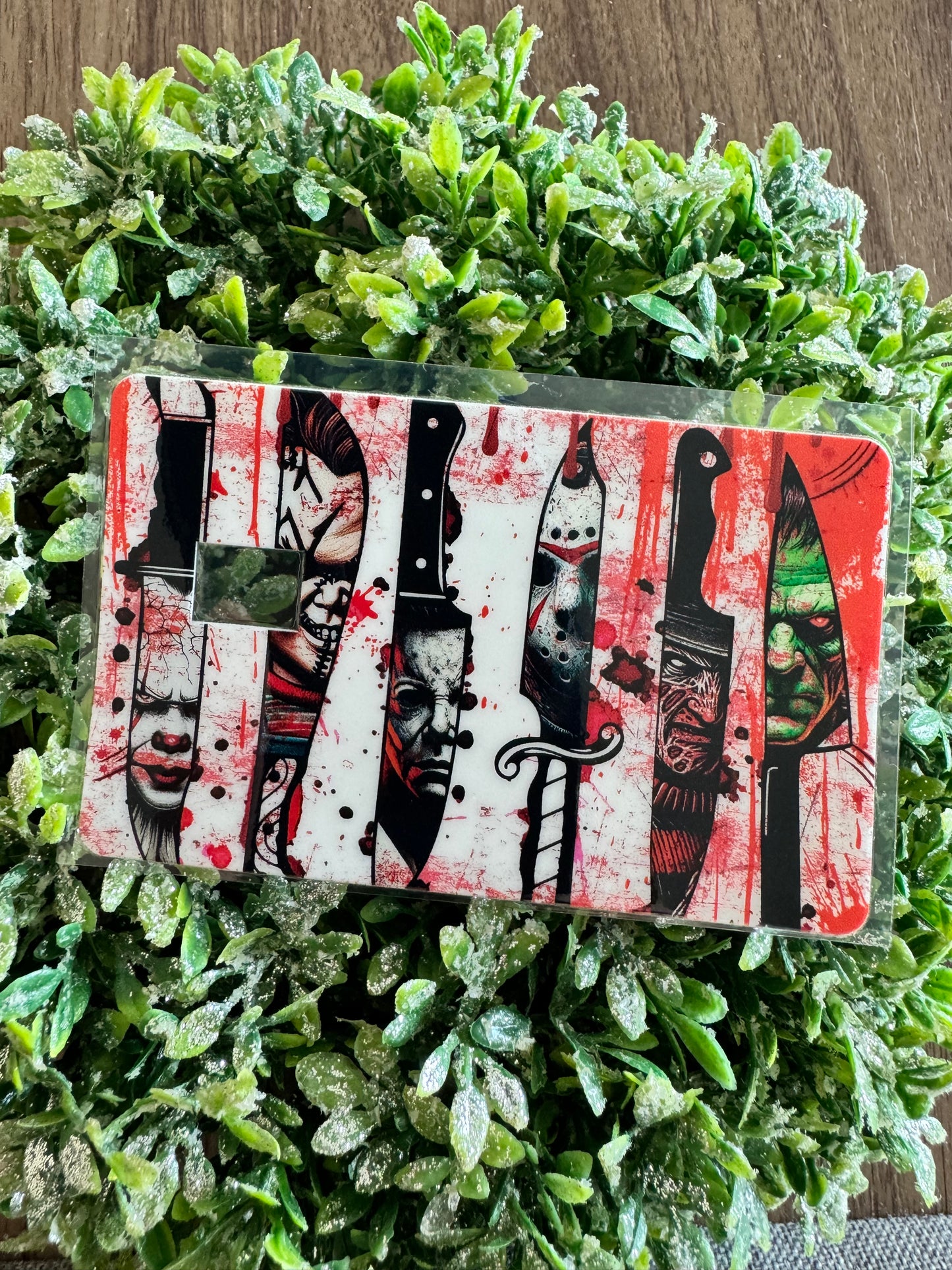Scary Knives Card Wrap