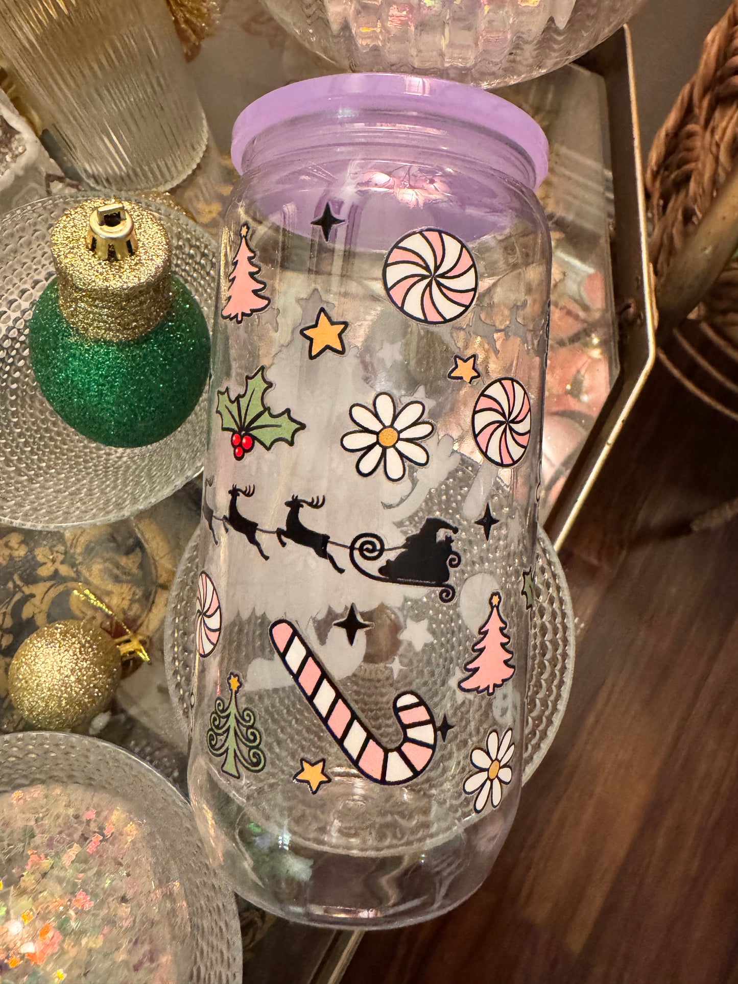 Boujee Christmas Tree Cup