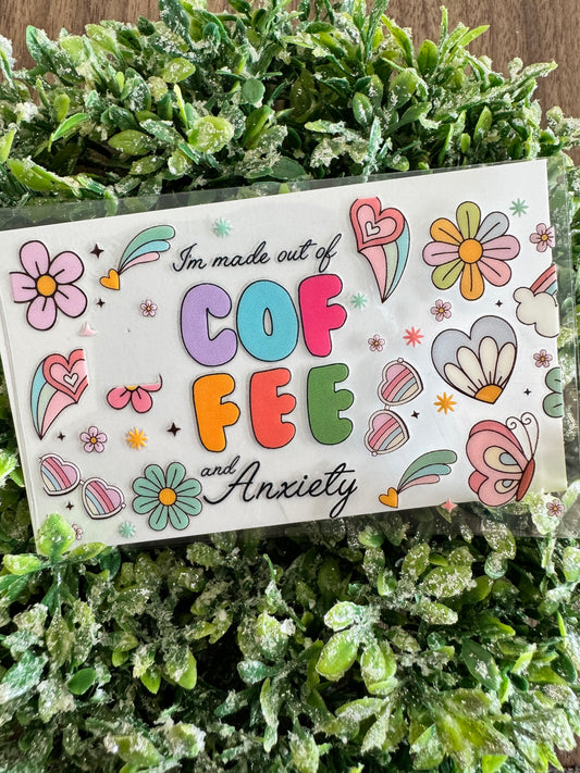 Coffee & Anxiety Card Wrap