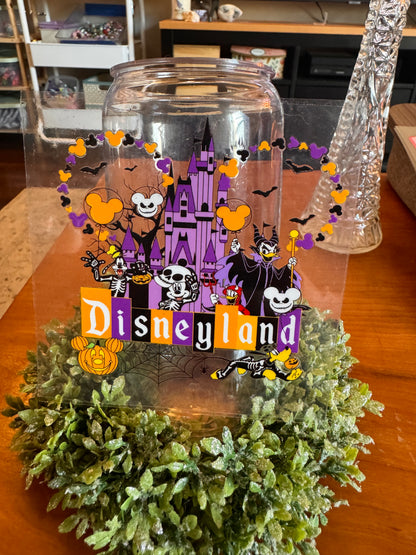 Halloween Disneyland Decal