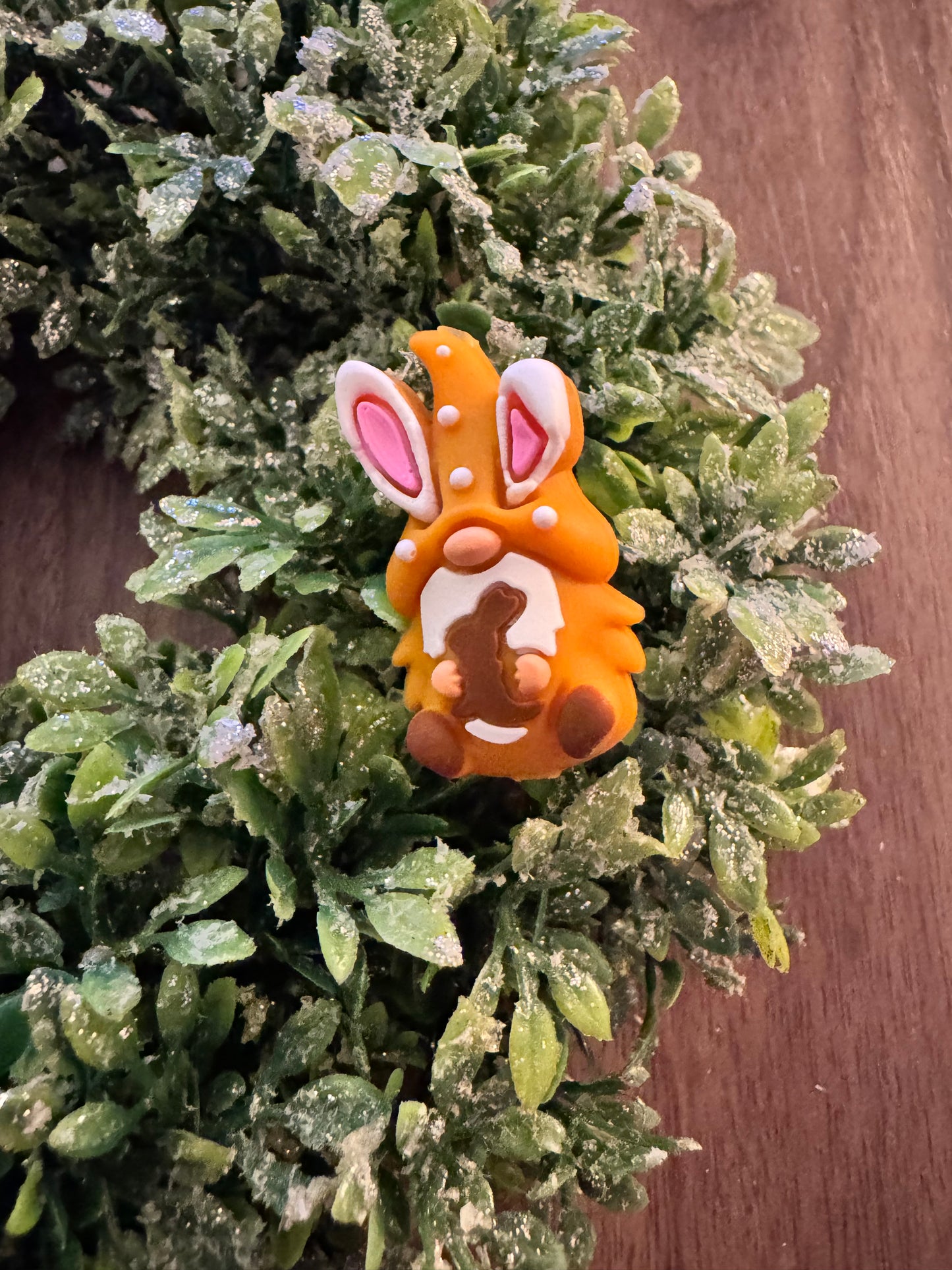 Easter Chocolate Gnome Focal (3-D)