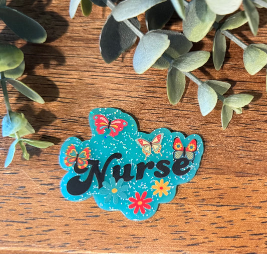 Teal Nurse Acrylic