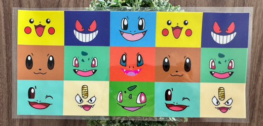 Anime Animal Squares Cup Wrap