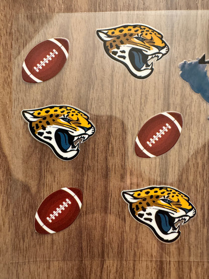 Jacksonville Football Paint Drip Cup Wrap