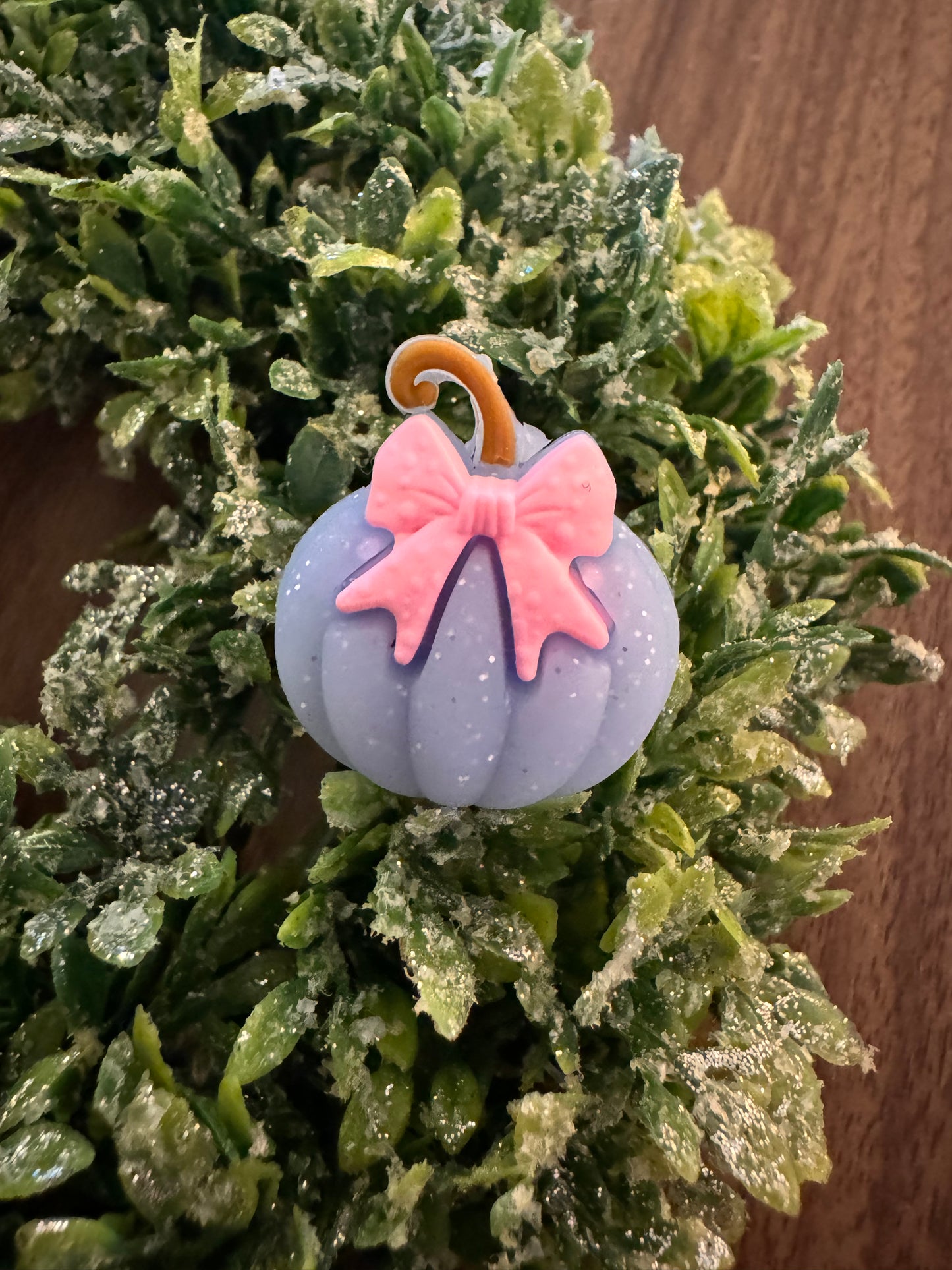 Sparkly Pumpkin Focal (3-D)