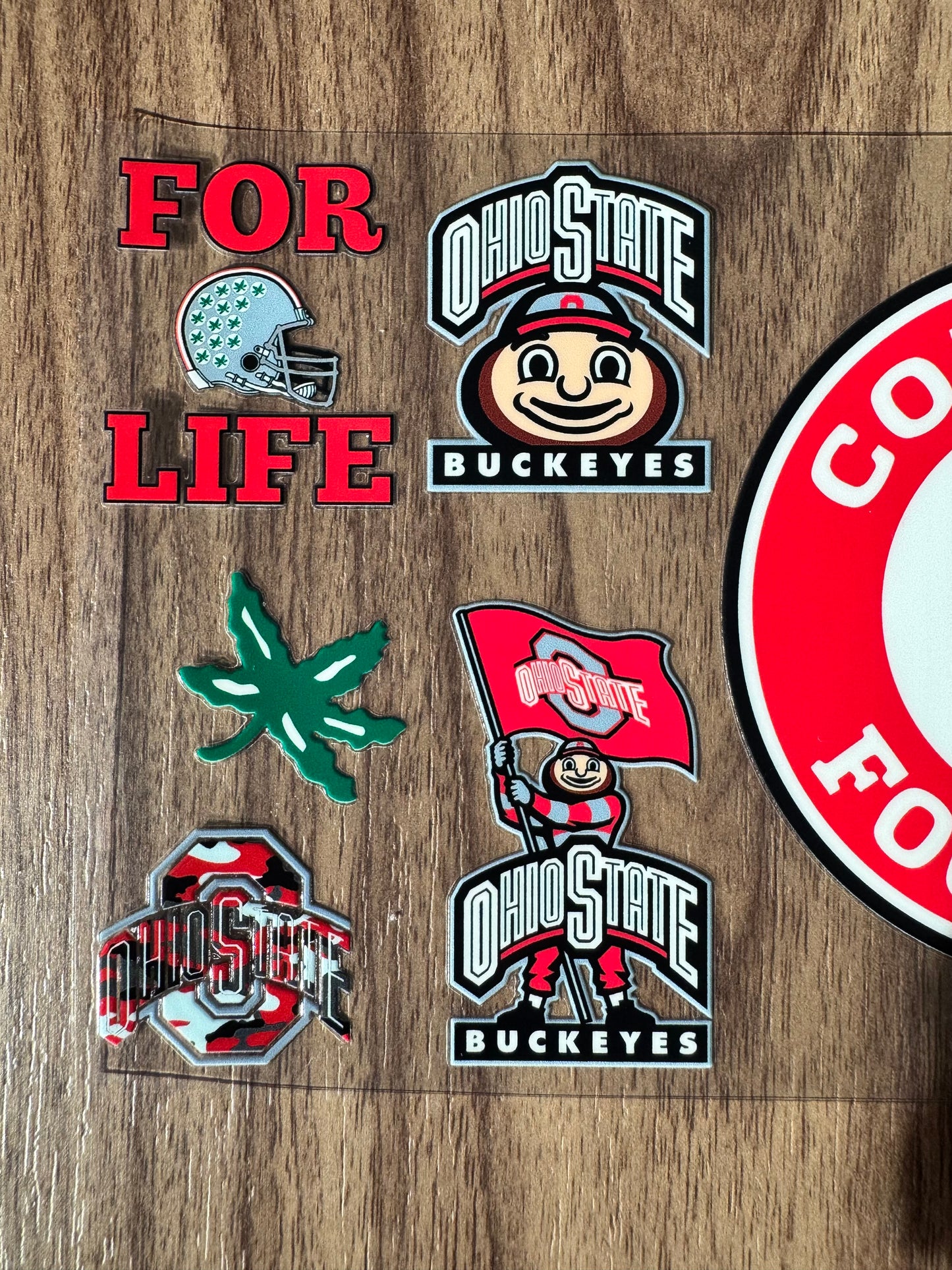 Ohio Uni Circle Cup Wrap