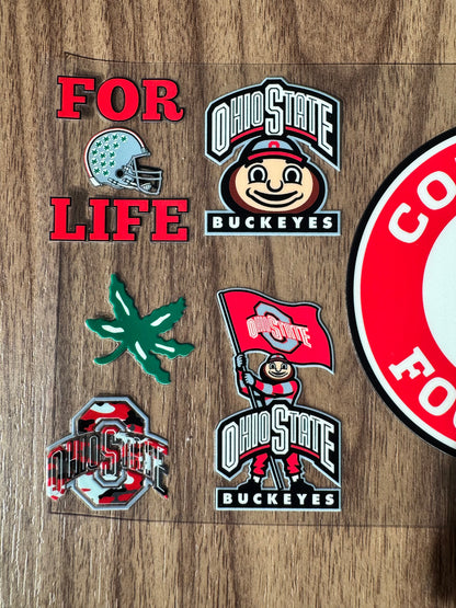 Ohio Uni Circle Cup Wrap