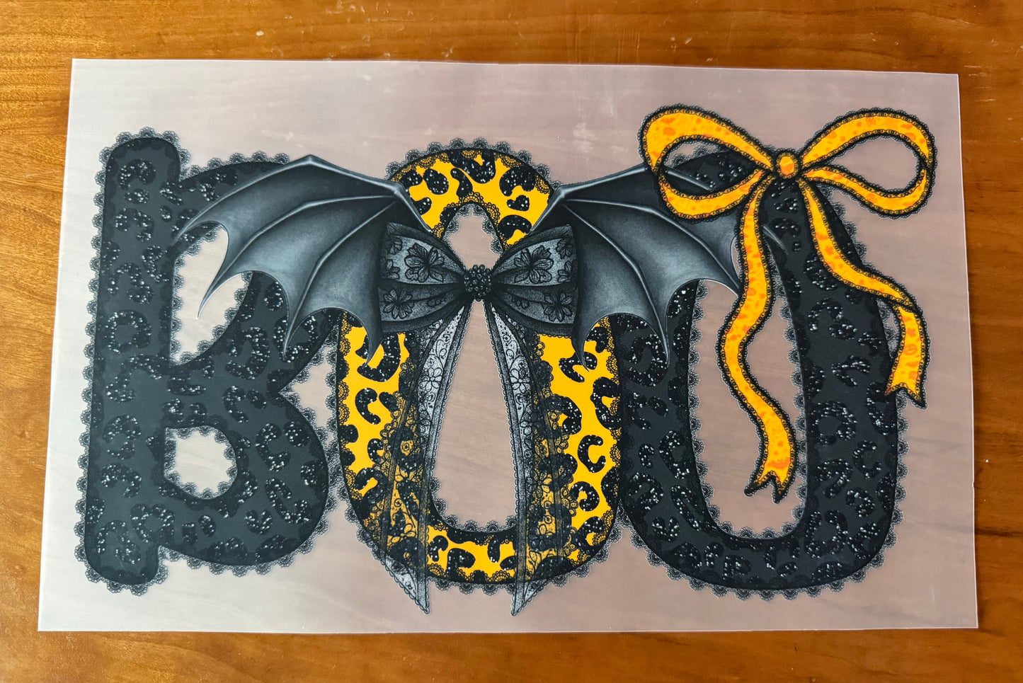 Boo Bat Transfer