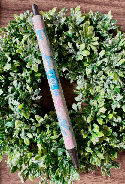Teal Swear Bear Pen