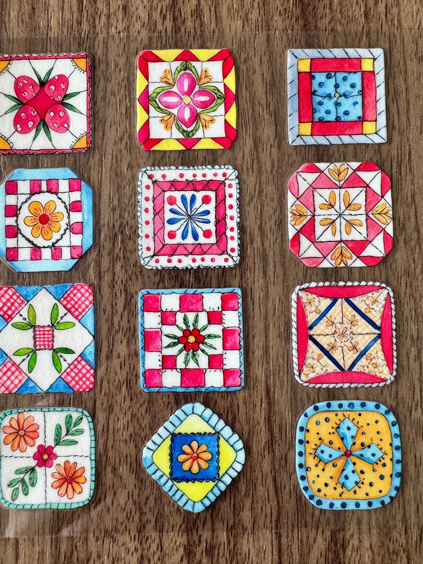 Quilted Patchwork Cup Wrap