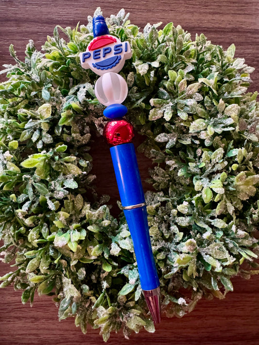 Blue Soda Pen