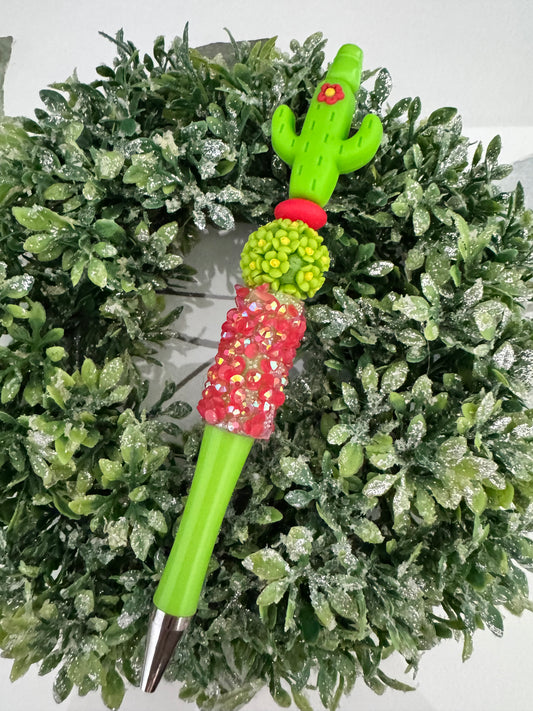 Cactus Flower Pen