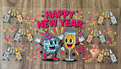 Happy New Year Cup Wrap