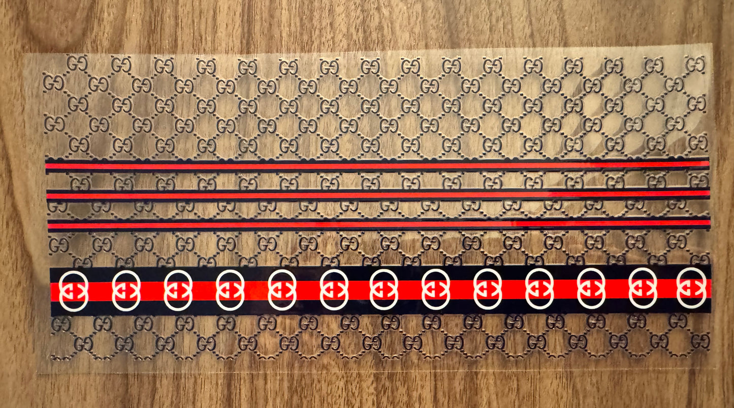 Red G Boujee Cup Wrap