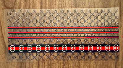 Red G Boujee Cup Wrap