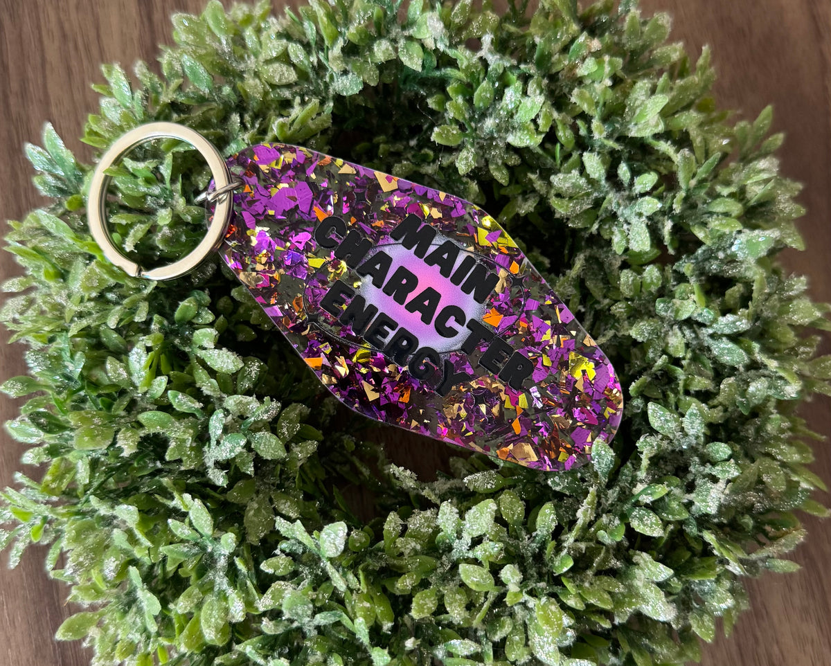 Main Character Energy Keychain