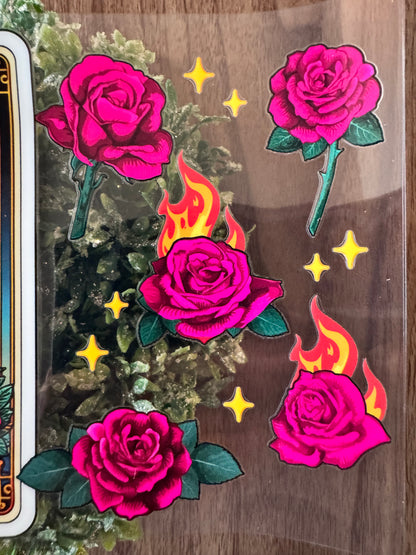 Dumpster Fire Tarot Cup Wrap