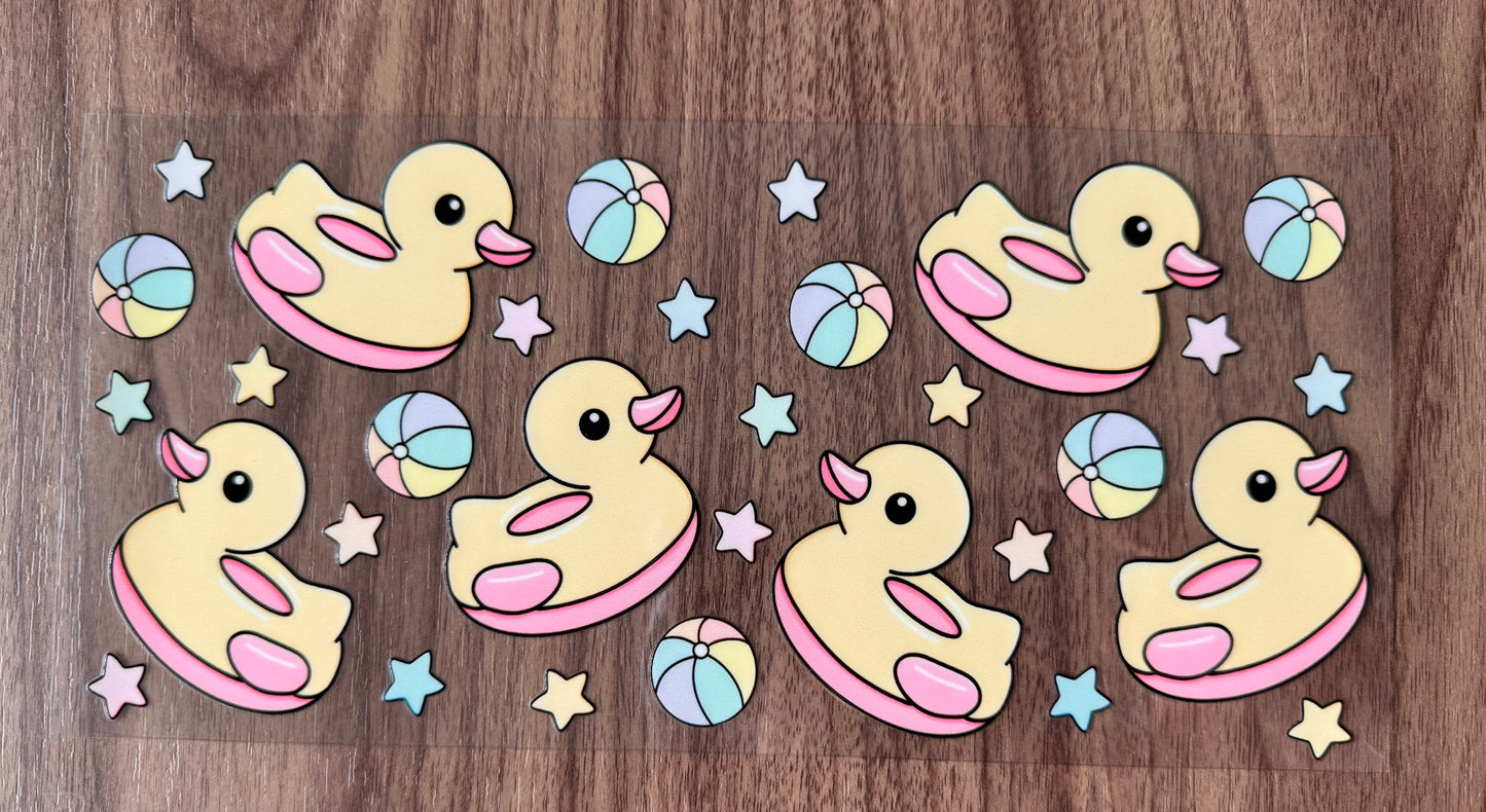 Duck Floats Cup Wrap