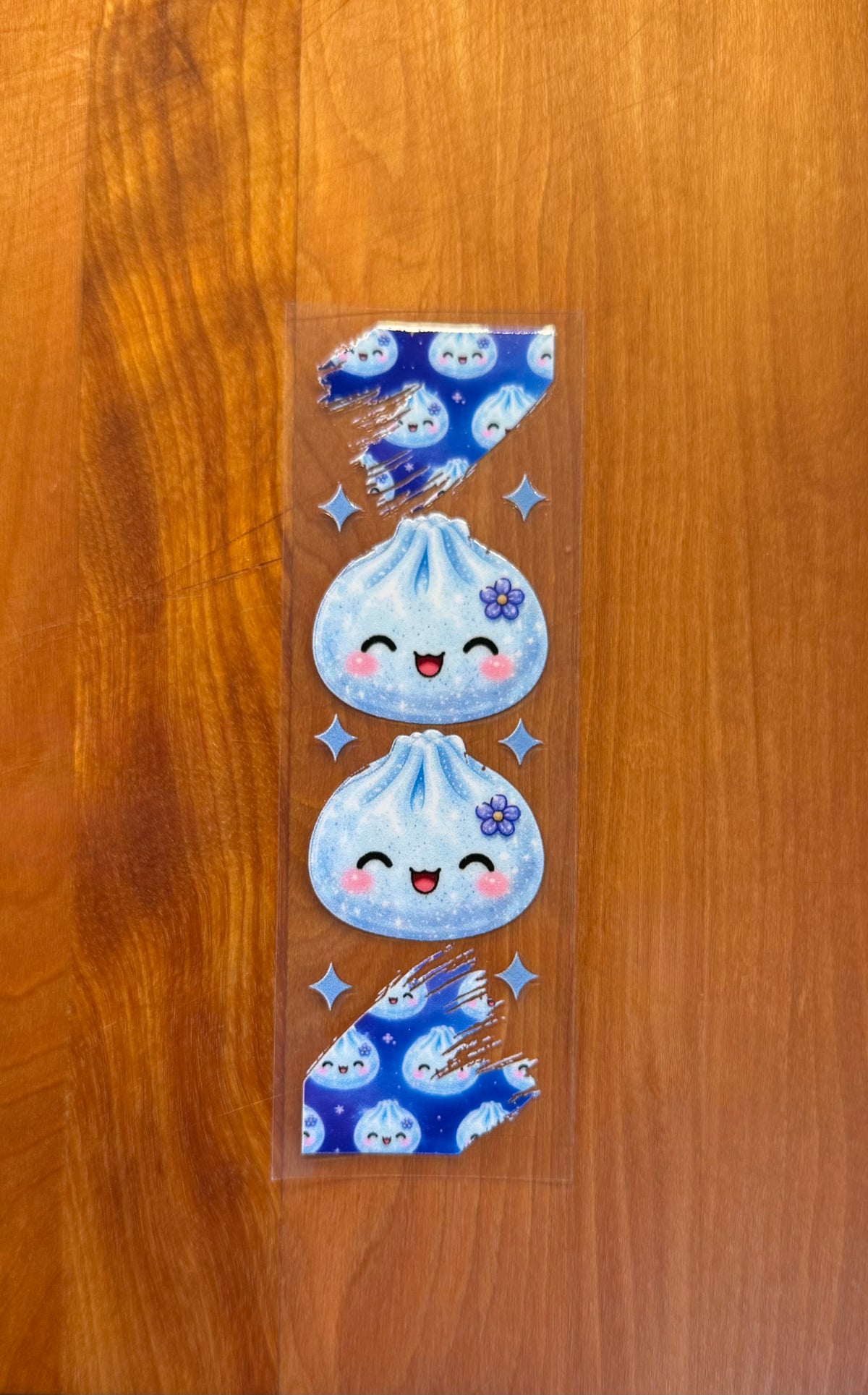 Blue Dumpling Pen Wrap
