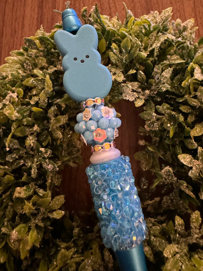 Blue Bunny Peep Pen