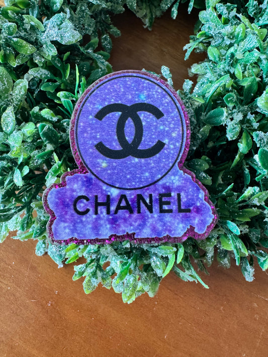 Purple C Boujee Acrylic