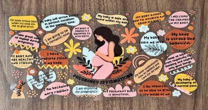 Pregnancy Affirmations Cup Wrap