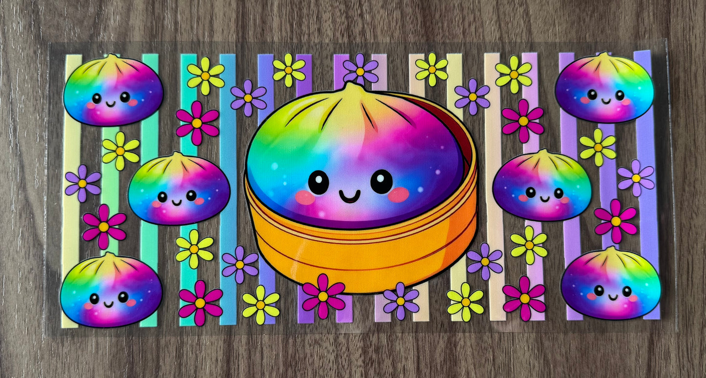 Rainbow Dumpling Cup Wrap